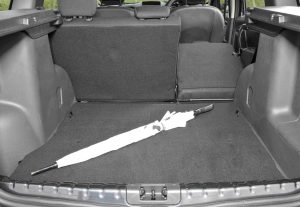 Dacia Duster boot space